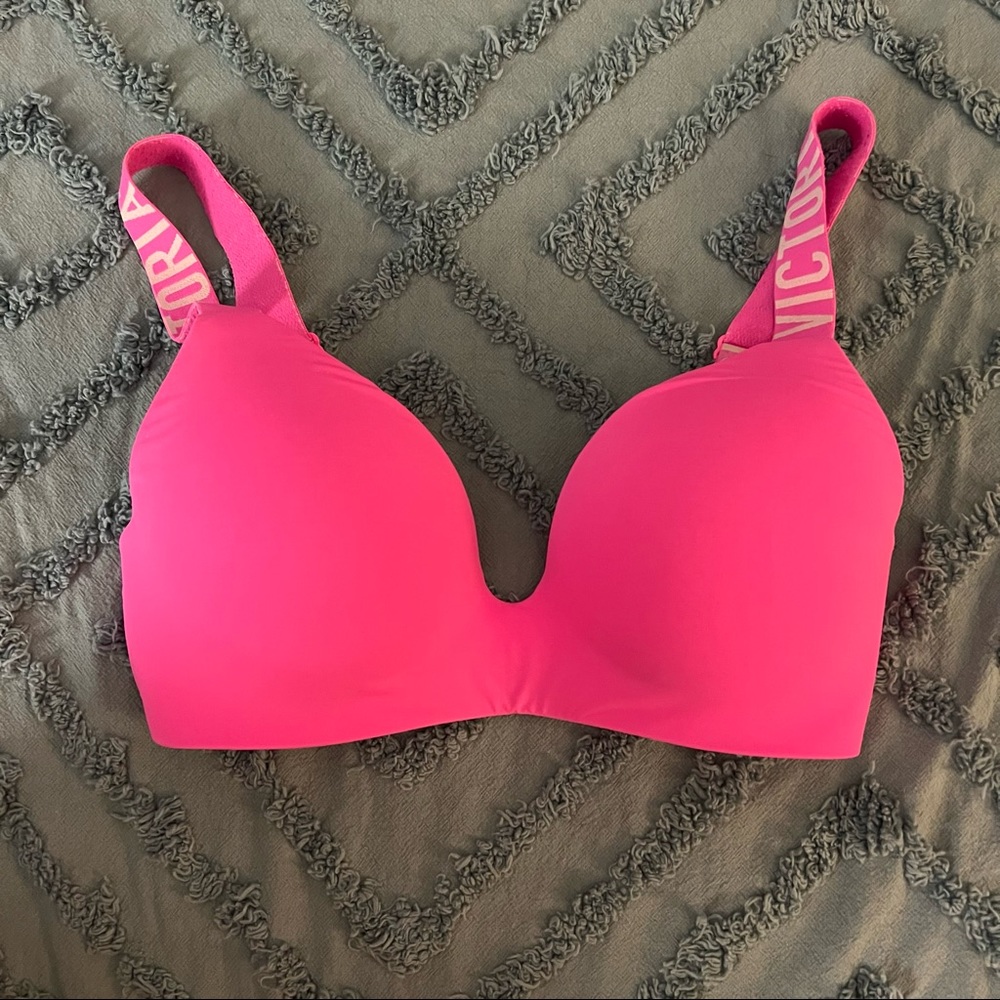 Pink VS bra, size 32D